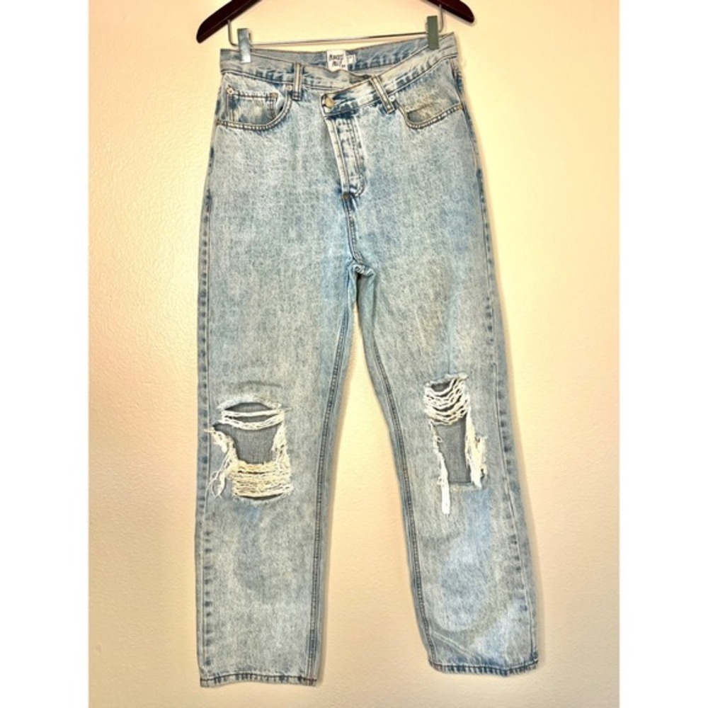 Princess‎ Polly Holly High Rise Distressed Jeans Men Size 8 30x29